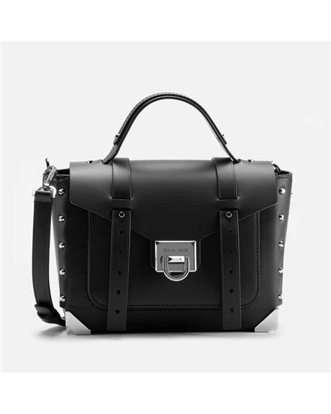 black michael kors satchel medicum|michael kors manhattan satchel.